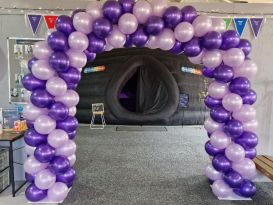 balloon arch hotpodyoga