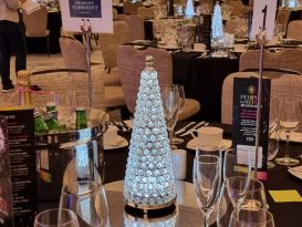 crystal cone centrepieces retail awards3