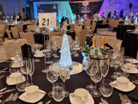 crystal cone centrepieces retail awards6