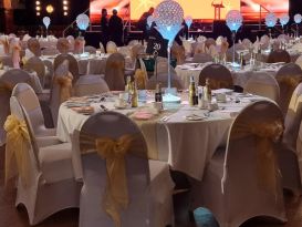 crystal globe centrepieces birmingham great hall1