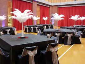 feathers black chaircovers worcester2