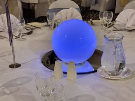 moonball centrepieces sketchley grange1